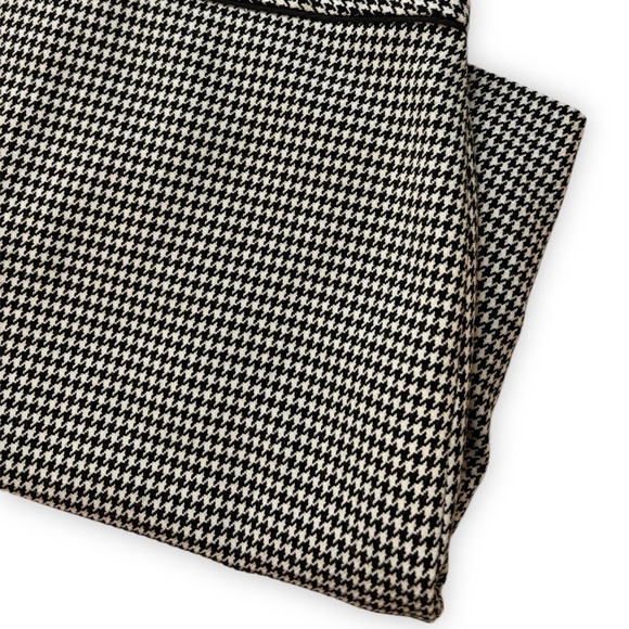 Banana Republic Houndstooth Pencil Skirt Size 8 Lined Back Slit - Picture 8 of 13